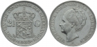 Niederlande 2 1/2 Gulden 1939 Wilhelmina